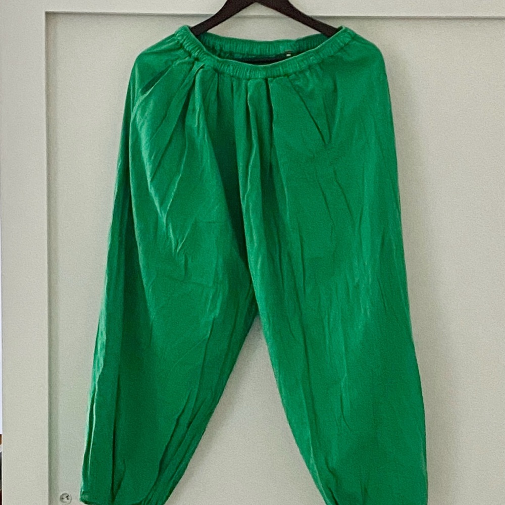 Remi Trouser Cotton Rayon XS Free People sold out color grass green
